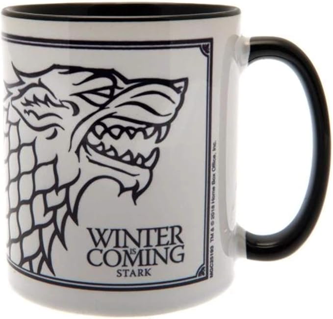 Game of Thrones "Stark farbiger Innen Tasse,11oz/315ml